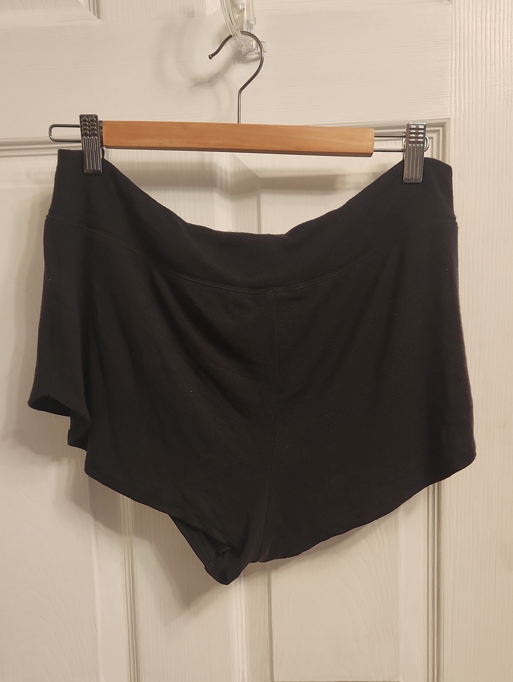 Athleta Well Rested Rib Sleep Short Medium Black - Picture 4 of 8
